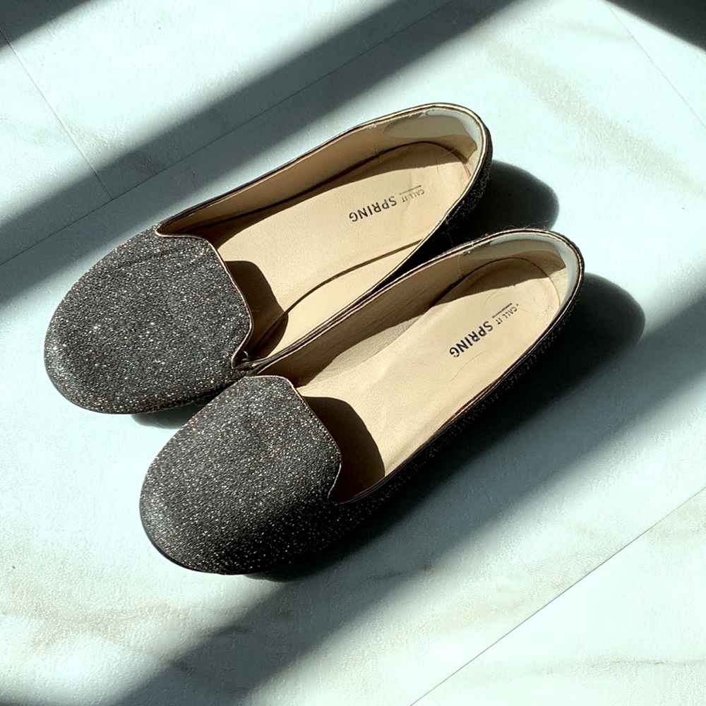 Sparkly Flats Size 7 womens